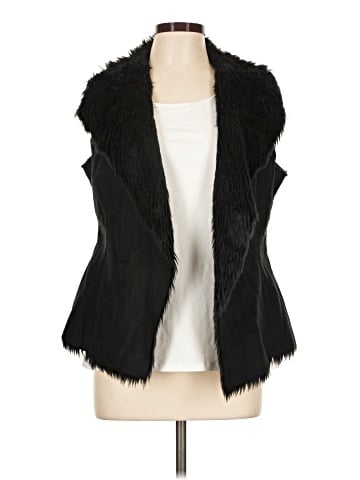 Dept. Faux Fur Vest (view 1)
