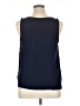 Merona 100% Polyester Blue Sleeveless Blouse Size XL - photo 2