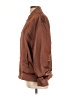 Express 100% Polyester Solid Brown Jacket Size L - photo 5