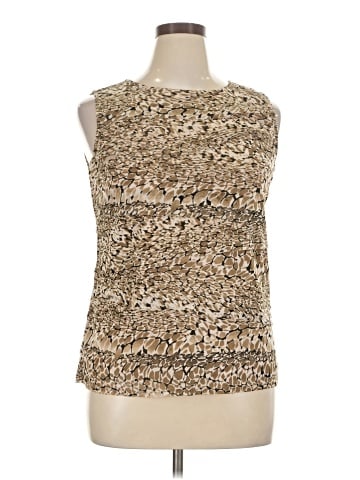 Dana Buchman Sleeveless T-Shirt (view 1)