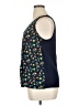 Merona 100% Polyester Blue Sleeveless Blouse Size XL - photo 5