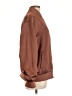 Express 100% Polyester Solid Brown Jacket Size L - photo 4