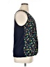 Merona 100% Polyester Blue Sleeveless Blouse Size XL - photo 4