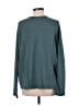 Cherish Teal Long Sleeve Henley Size M - photo 2