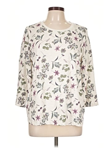 Coldwater Creek 3/4 Sleeve Blouse (view 1)