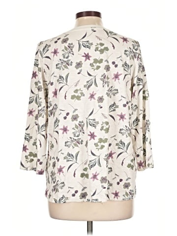 Coldwater Creek 3/4 Sleeve Blouse (view 2)