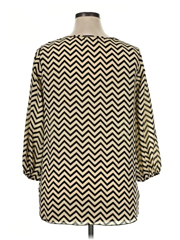 Jon & Anna 3/4 Sleeve Blouse (view 2)