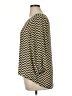 Jon & Anna 100% Polyester Chevron-herringbone Brown 3/4 Sleeve Blouse Size XL - photo 5