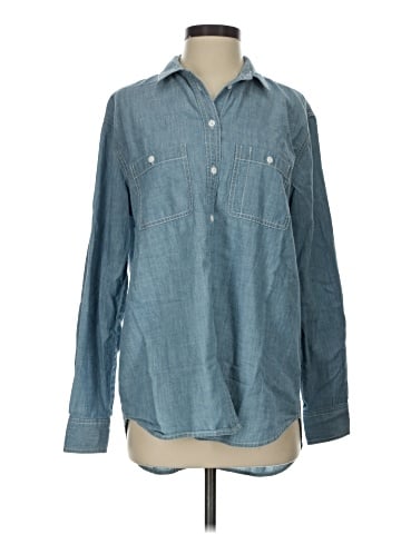 Madewell Long Sleeve Button-Down Shirt (view 1)