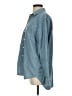 Madewell Solid Blue Long Sleeve Button-Down Shirt Size S - photo 5