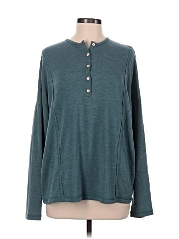 Cherish Long Sleeve Henley (view 1)