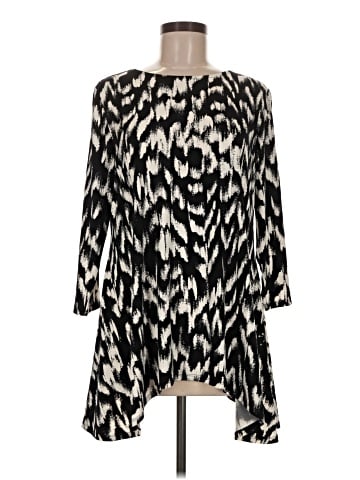 JM Collection Long Sleeve Top (view 1)