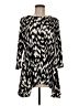 JM Collection Black Long Sleeve Top Size M - photo 1