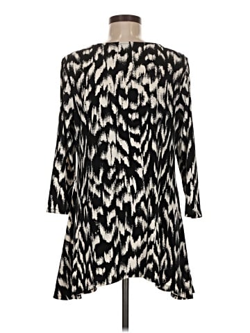 JM Collection Long Sleeve Top (view 2)