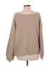 Nasty Gal Inc. 100% Acrylic Solid Tan Pullover Sweater Size M - photo 2