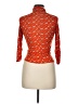 Lux 100% Modal Orange Long Sleeve Turtleneck Size M - photo 2