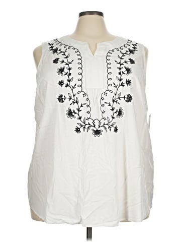 Croft & Barrow Sleeveless Blouse (view 1)