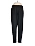 Nike 100% Polyester Solid Black Casual Pants Size M - photo 1
