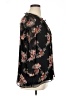 CeCe 100% Polyester Black Long Sleeve Blouse Size XL - photo 4