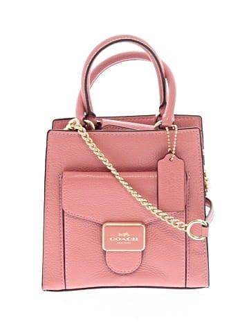 Coach Leather Satchel (view 1)