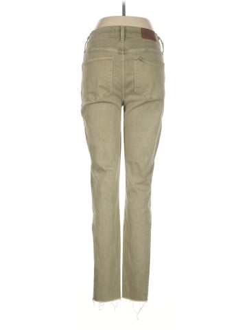 Madewell Tall 9" High-Rise Skinny Jeans: Raw-Hem Garment-Dyed Edition (view 2)