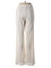 Aqua 100% Polyester Stripes Ivory Casual Pants Size M - photo 2