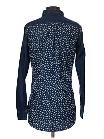 Ines de la Fressange for Uniqlo Long Sleeve Button-Down Shirt (view 2)
