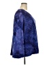Catherines Stars Blue Long Sleeve Blouse Size 3X - photo 4