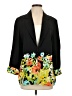 MULTIPLES Floral Black Blazer Size S - photo 1