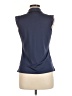 Sigrid Olsen Blue Sleeveless Blouse Size M - photo 2