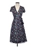 Maison Jules 100% Polyester Floral Blue Casual Dress Size XS - photo 1