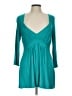 Boston Proper Teal 3/4 Sleeve Top Size L - photo 1