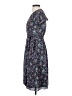 Maison Jules 100% Polyester Floral Blue Casual Dress Size XS - photo 5