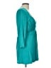 Boston Proper Teal 3/4 Sleeve Top Size L - photo 4