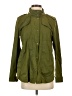 Zara Basic Green Raincoat Size S - photo 1