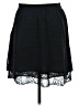 Sisley Paisley Black Casual Skirt Size 6 - photo 2