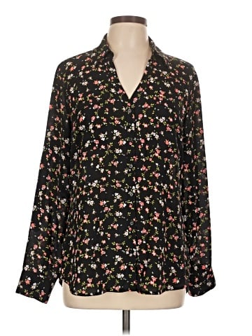 Express Long Sleeve Blouse (view 1)