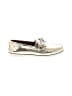 Sperry Top Sider Metallic Silver Flats Size 7 1/2 - photo 1