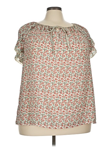 Max Studio Short Sleeve Blouse (view 1)