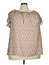 Max Studio 100% Polyester Ivory Short Sleeve Blouse Size 3X - photo 1