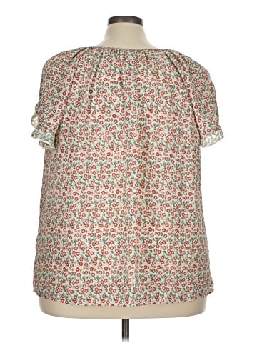 Max Studio Short Sleeve Blouse (view 2)