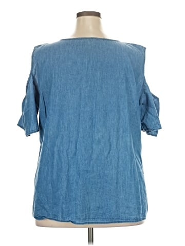Mileage Short Sleeve Blouse (view 2)