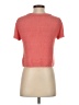Blue Rain Orange Short Sleeve Top Size XS - photo 2