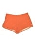 Athleta Solid Orange Athletic Shorts Size L - photo 1