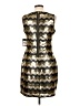 Guess 100% Polyester Chevron-herringbone Gold Cocktail Dress Size 12 - photo 2