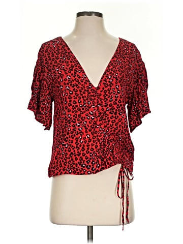 Lovers + Friends Short Sleeve Blouse (view 1)