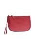 Talbots 100% Leather Solid Red Leather Wristlet One size - photo 1