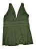 Lands' End Solid Green Swimsuit Top Size 24 - photo 2