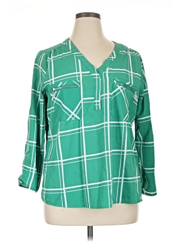 Adrienne Vittadini 3/4 Sleeve Blouse (view 1)