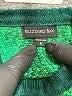 Blizzard Bay 100% Acrylic Print Green Pullover Sweater Size S - photo 7